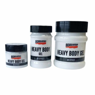 Heavy body gel - gélová pasta priehľadná matná 50 ml